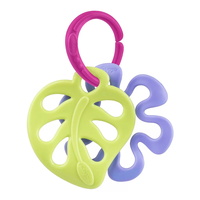 PLAYGRO ГРИЗАЛКА ЛИСТО И ЦВЕТЕ, 0М+