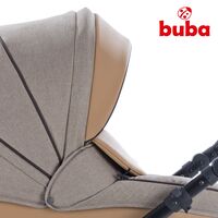 Бебешка количка 3в1 Buba Forester 598, бежова