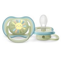 Philips AVENT SCD837/10 с шише за хранене Natural Response 125 мл с биберон без протичане Поток 2, 0м+ и залъгалка Ultra Air 0-6м