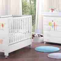 Скрин с вана за къпане и повивалник B970 white beige bears