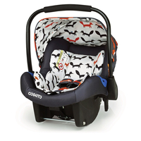 Комплект количка Cosatto Giggle Quad Charcoal Mister Fox 5в1, i-Size база и чувалче за крака