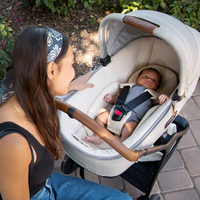 Nuna CARI Next Thunder Кош за Новородено с Опция за Столче за Кола