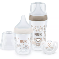 NUK Perfect Match РР Подаръчен Комплект от 3 части със Сърце и Дъга