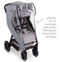 ABC Design Rain Cover 4 Seasons for Stroller Дъждобран с Цип за Детска Количка