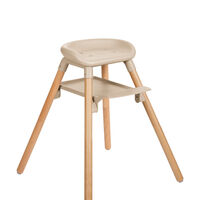 KikkaBoo Стол за Хранене 6в1 Woody Beige 2024