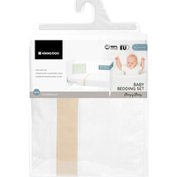 KikkBoo Бебешки Спален Комплект 3 Части EU Style 60/120 Sleepy Sheep