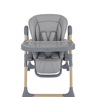 KikkaBoo Стол за Храненe Olive 2 Grey