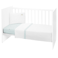 KikkBoo Бебешки Спален Комплект 3 Части EU Style 60/120 Stripy Friends