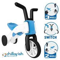  Колело за балансиране Chillafish Bunzi 2в1, Синьо 