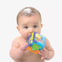 PLAYGRO МЕКИ КУБЧЕТА ЗА БАНЯ СИН ЦВЯТ (6БР./ОП.) 6М+