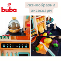  Детска кухня Buba Home Kitchen, 65 части, 889-161, сива 