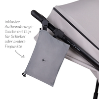 ABC Design Rain Cover 4 Seasons for Stroller Дъждобран с Цип за Детска Количка 2 в 1