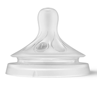 Philips AVENT SCY961/02 Natural Response Комплект от 2 Броя Биберони без протичане Поток 1 от 0м+