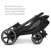 ABC Design Double Stroller Zoom 2 Avocado Комбинирана Детска Количка за Близнаци