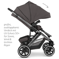 ABC Design Salsa 5 Air Almond Комбинирана Детска Количка 2 в 1