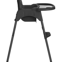 KikkaBoo Стол за Хранене 2в1 Jammy Black