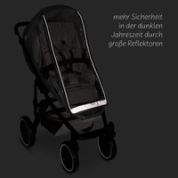 ABC Design Rain Cover 4 Seasons for Stroller Дъждобран с Цип за Детска Количка 2 в 1
