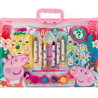 Pepa Pig Комплект за Рисуване в Прозрачна Чанта Пепа Пиг