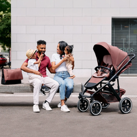 ABC Design Salsa 5 Air Umbra Комбинирана Детска Количка 2 в 1