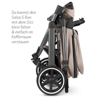 ABC Design Running Stroller Salsa 5 Run Camel Комбинирана Спортна Детска Количка