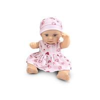 Moni Кукла 30см Bear and Baby Розова Рокля 111800