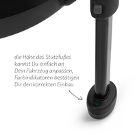 ABC Design База за Столче за Кола Isofix Base Root (rotates 360 degrees)