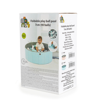 Moni Сгъваем Басейн с 90 Броя Топки 23427