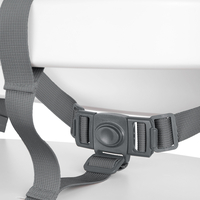 KikkaBoo Дървен Стол за Храненe Nordy White