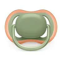 Philips AVENT SCF085/20 Комплект 2 Броя Ортодонтични Залъгалки Ultra Air 6-18м+ в Кутия за Стерилизиране