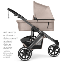 ABC Design Running Stroller Salsa 5 Run Camel Комбинирана Спортна Детска Количка