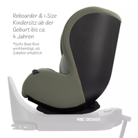 ABC Design Reboard Car Seat Lily i-Size 0 - 4 years Кош за Новородено Sage