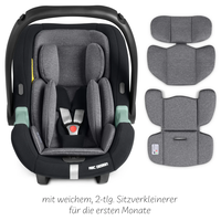 ABC Design Infant Car Seat Tulip i-Size for Newborn Babys Кош за Новородено Graphite