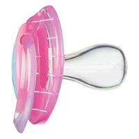Tommee Tippee ОРТОДОНТИЧНИ ЗАЛЪГАЛКИ - ANYTIME 6-18М (2 бр./оп.) РОЗОВ