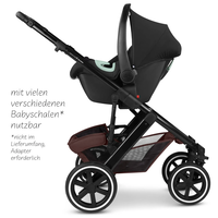 ABC Design Salsa 5 Air Umbra Комбинирана Детска Количка 2 в 1