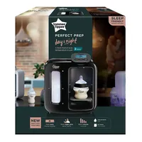 Tommee Tippee Perfect Prep Day & Night Уред за Приготвяне на Адаптирано Мляко с Дигитален Дисплей и Мека Нощна Светлина и Шише 125 мл 0м+