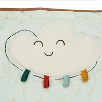 Tiny Love Soft Super Mat Меко бебешко килимче за игра от серията Garden of Adventures с размер 125.5х110 см. 9 увлекателни активности за развитие 0м+