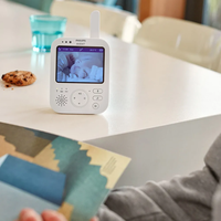 Philips Avent Premium Дигитален Видеофон с Нощно Виждане и Термометър SCD891/26