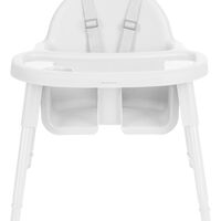 KikkaBoo Стол за Хранене 2в1 Jammy White