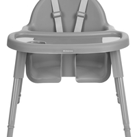 KikkaBoo Стол за Хранене 2в1 Jammy Grey