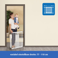  Универсална преграда за врата/стълби Reer 46120 