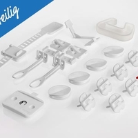  Комплект за безопасност Reer 77012 MySafeHome, 15 части 
