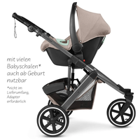 ABC Design Running Stroller Salsa 5 Run Camel Комбинирана Спортна Детска Количка