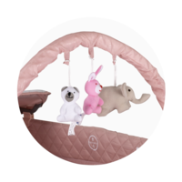 Chipolino Детска преносима кошара Luna Маршмелоу