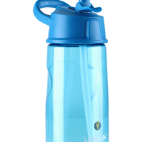  Неразливна бутилка за вода LittleLife L15170, 550мл, Синя 