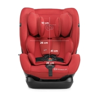  Столче за кола KinderKraft MYWAY, 0 - 36 kg, Сиво 