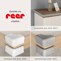  Мек протектор-лента за ъгли Reer 82040, бял 