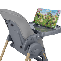 KikkaBoo Стол за Храненe Olive 2 Grey