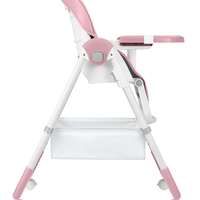 KikkaBoo Стол за Храненe Spicy Pink