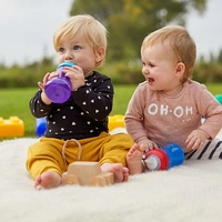 PHILIPS AVENT ЧАША С ТВЪРД НАКРАЙНИК 9м+ 300мл. СИНЯ SCF802/01