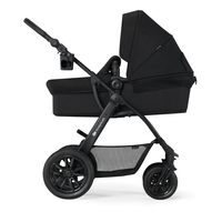 Количка KinderKraft Xmoov 2023, 3в1, Черна